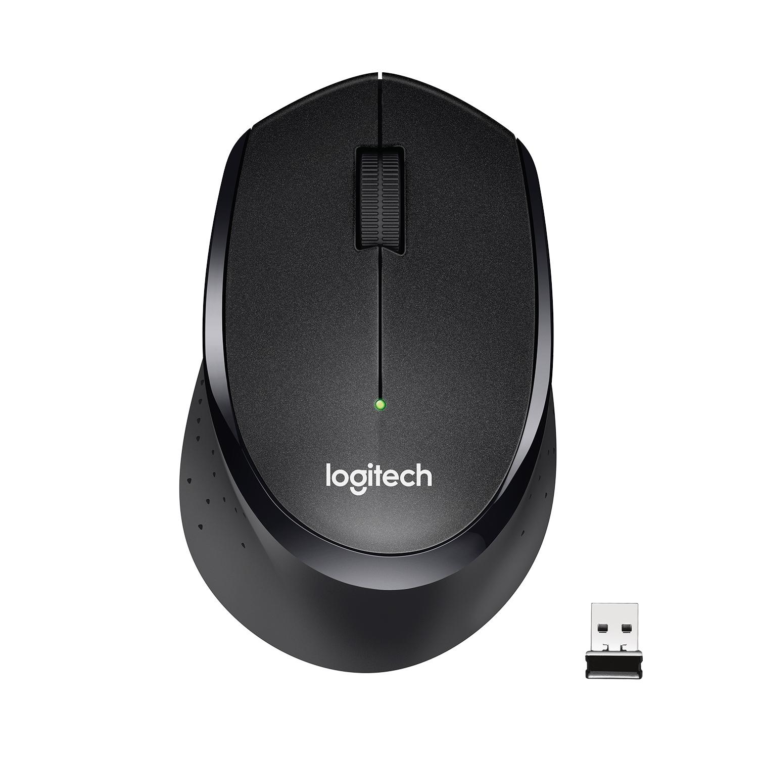 M330 Silent Plus schwarz Maus