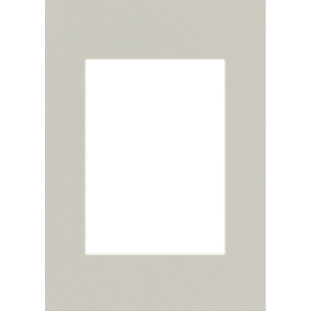 Premium-Passepartout, Silbergrau, 40 x 50 cm