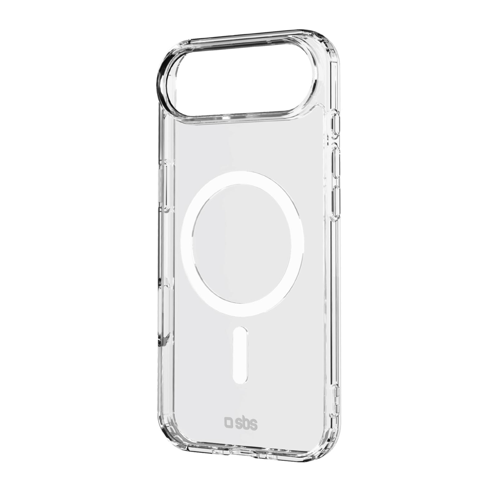 Transparente steife Hülle, kompatibel mit MagSafe-Ladefunktion für iPhone 17 Air, Transparent