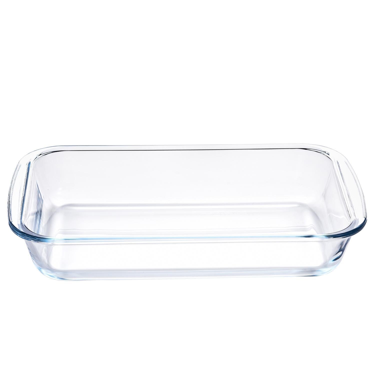 Heißluftfritteusen-Glasschale eckig 0,85L 25,8x15,3cm Airfryer-Zubehör