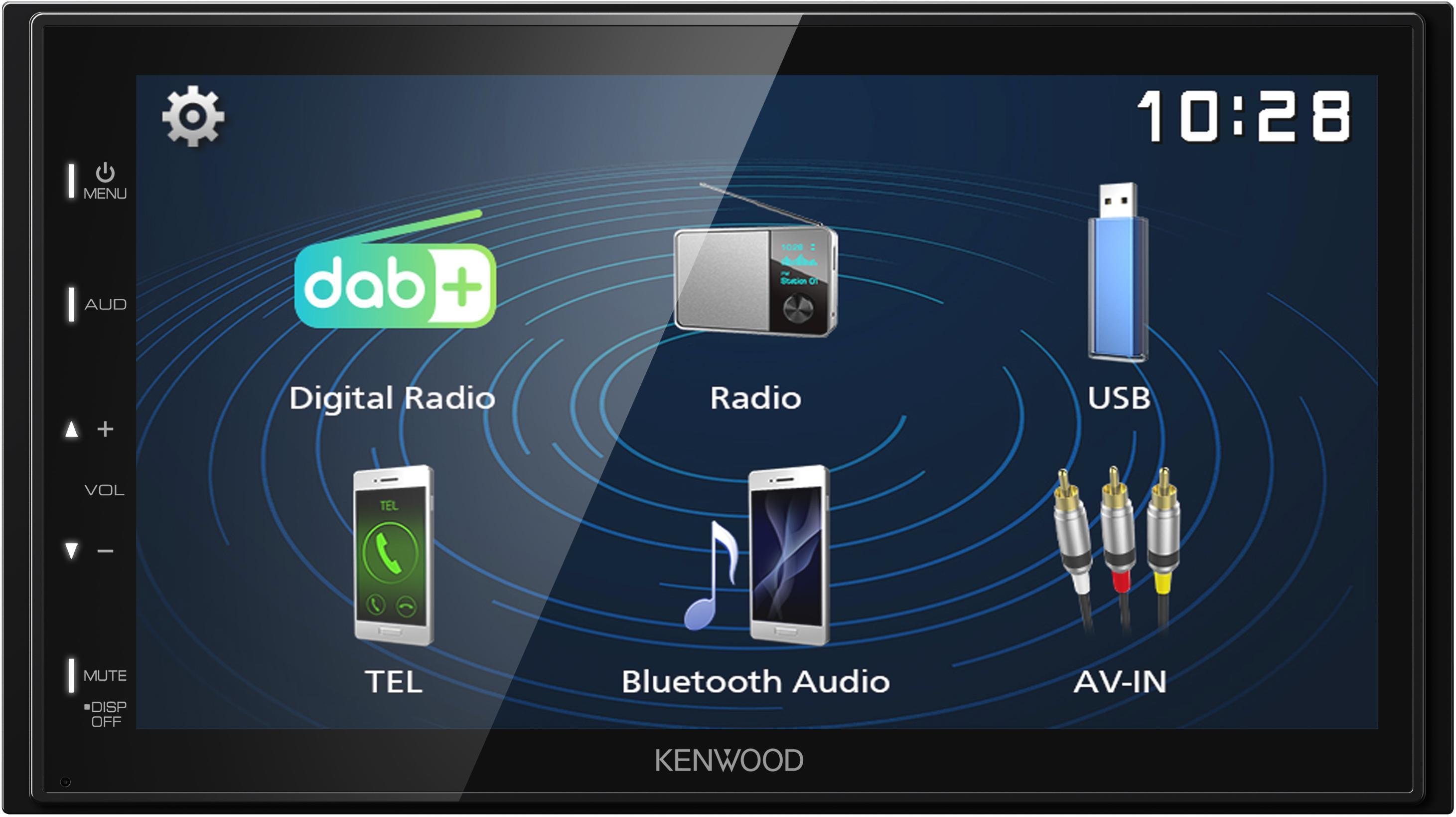 DMX129DAB 2-DIN Autoradio