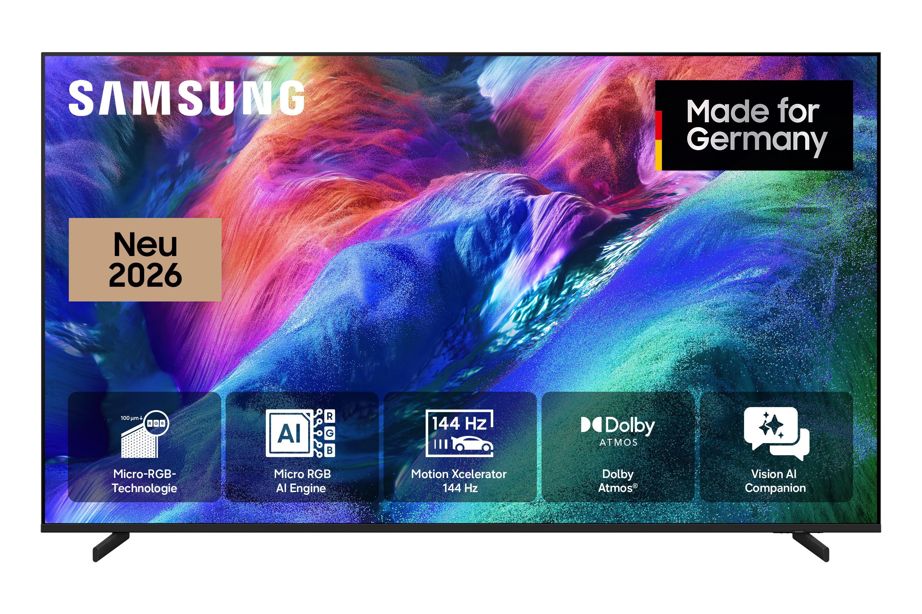 GMR85R85HAUXZG R85H Vision AI Smart TV (2026) Micro RGB TV