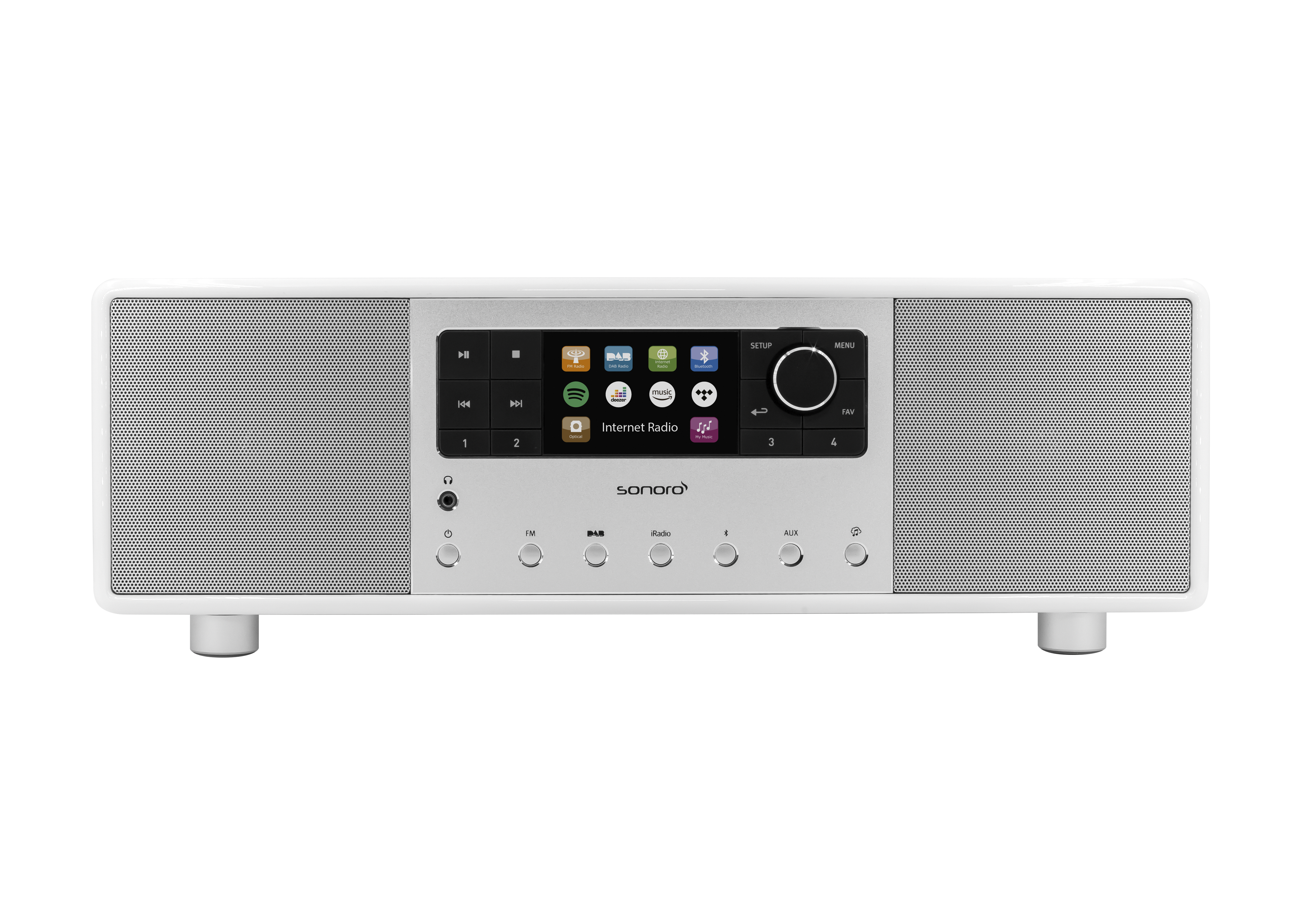 Primus weiß DAB+ Internetradio