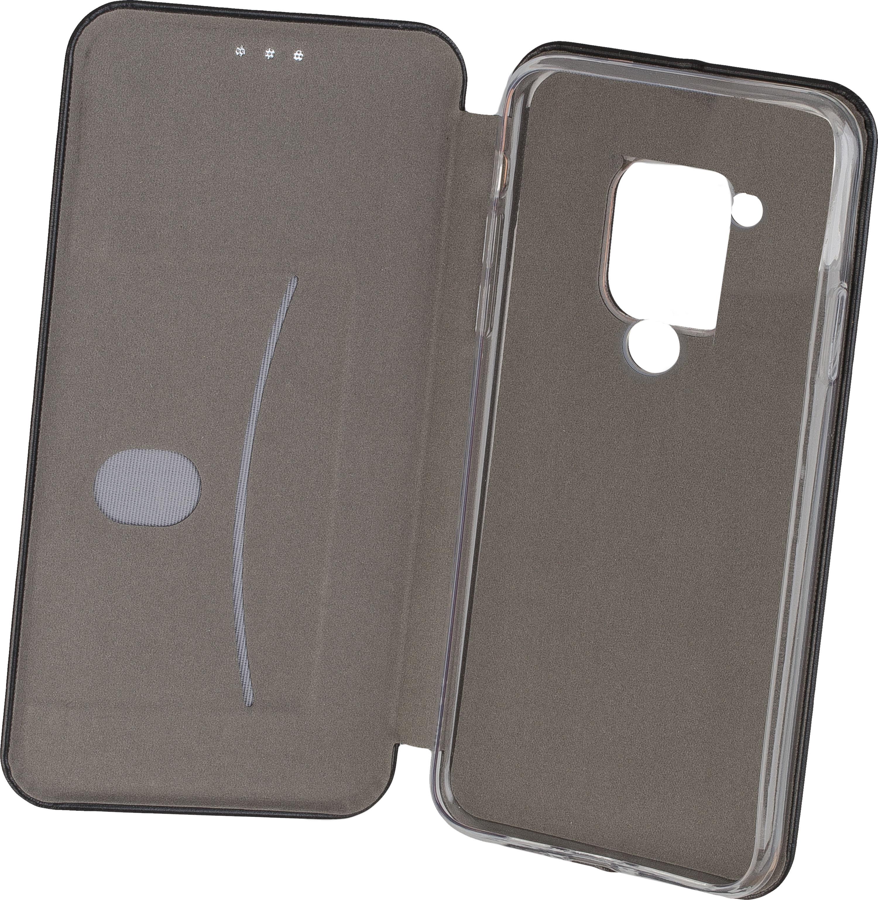 Book Case CURVE für Xiaomi Redmi Note 9 Pro/ Note 9S Black Handyhülle