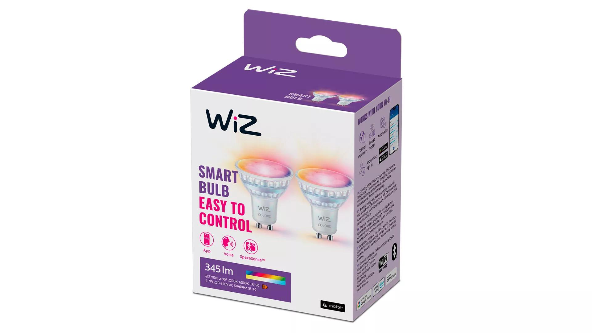 Smarte Glühbirne "White & Color", 50W, GU10, Doppelpack (00232186)