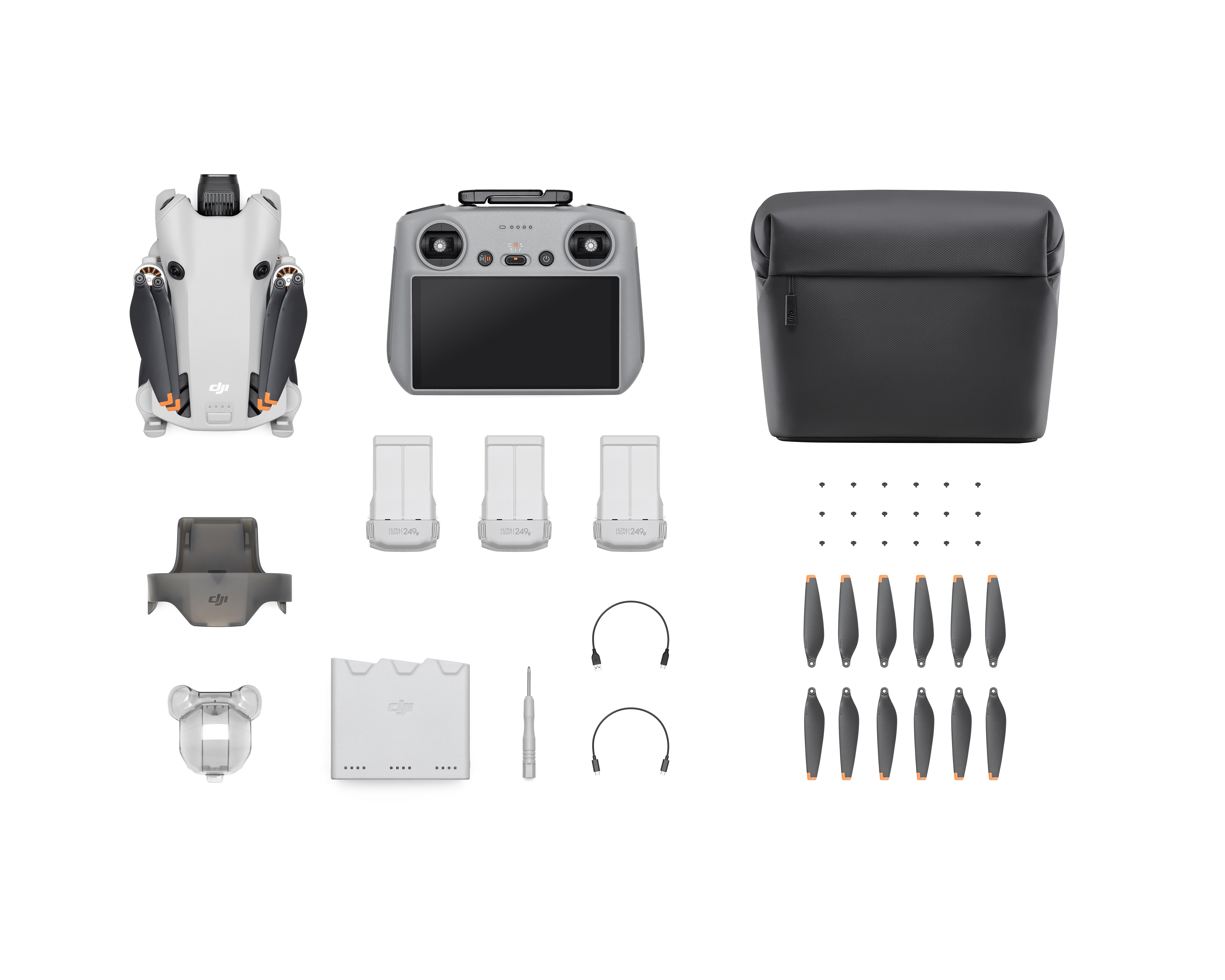 Mini 4 Pro Fly More Combo mit DJI RC 2 Drohne mit Kamera