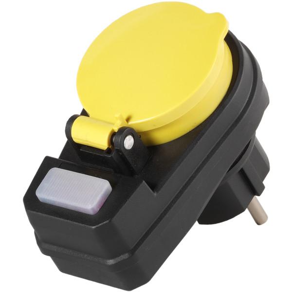 Outdoor Schuko Adapter mit Schaltern (39610)