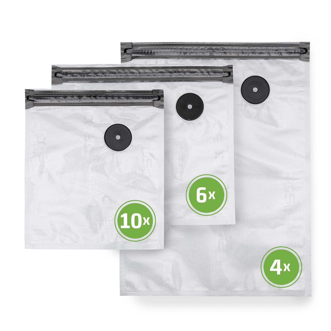 Vacu ZIP-Bags Set