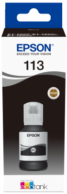 113 schwarz Tintenflasche