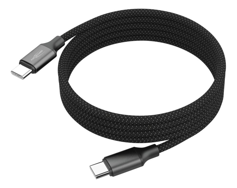Magnetisches Kabel USB Typ-C auf USB Typ-C, 120 cm