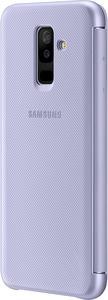 Wallet Cover EF-WA605 für Galaxy A6+, lavendel