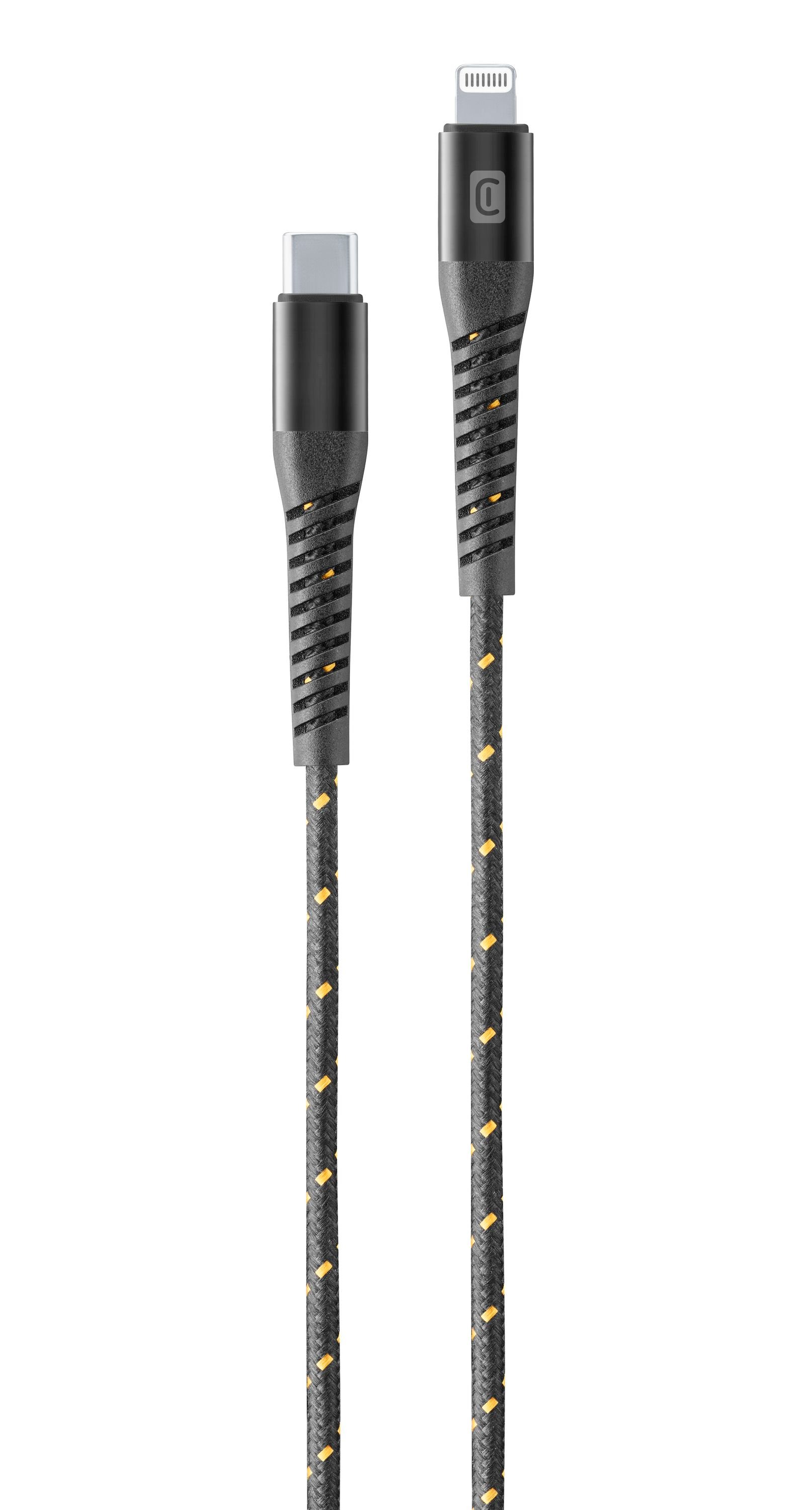 Tetraforce Data Cable Strong 1.2m USB Typ-C/ Apple Lightning Black (60007)