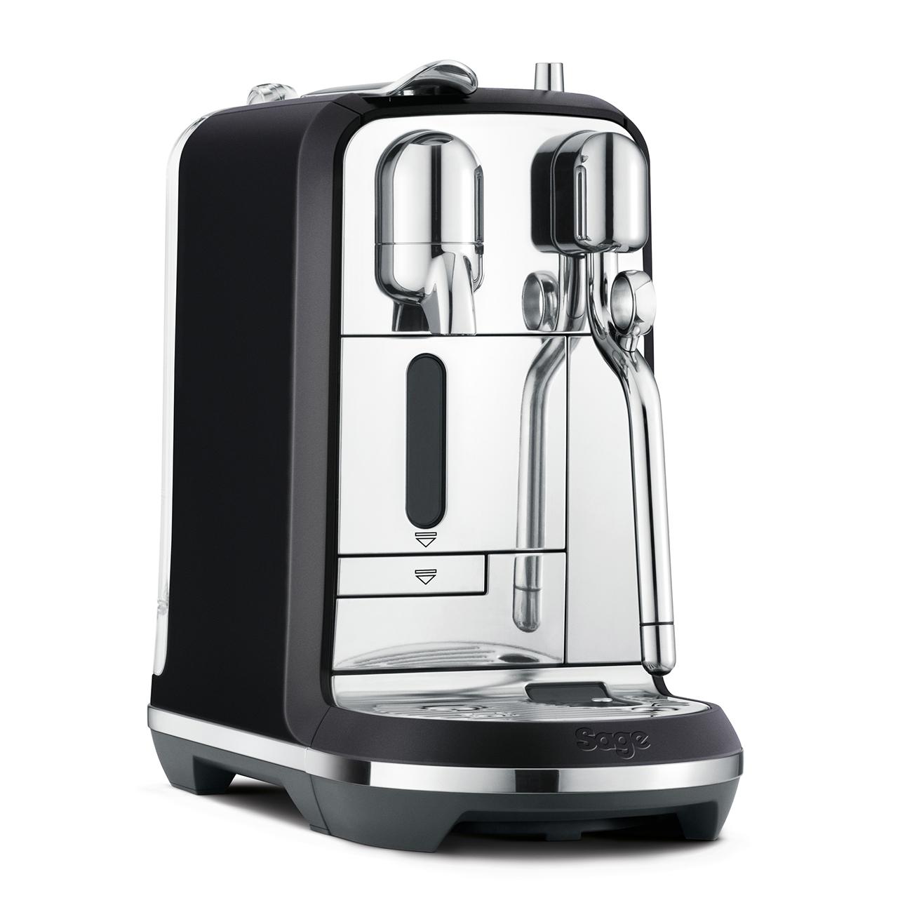 the Creatista Plus SNE800BTR Trüffelschwarz Nespresso-Kapselmaschine