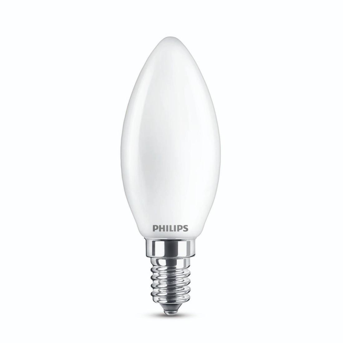 LED-Lampe "classic", 60W, E14, matt, warmweiß (00228322)