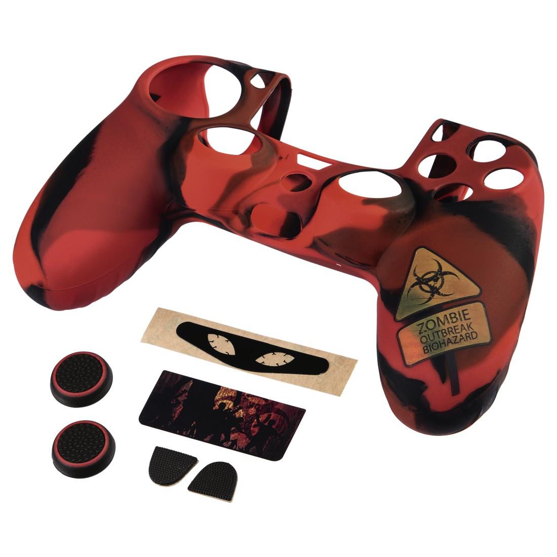 7in1-Zubehör-Set "Undead" für den Dualshock 4 Controller der PS4/Slim/Pro (00054494)