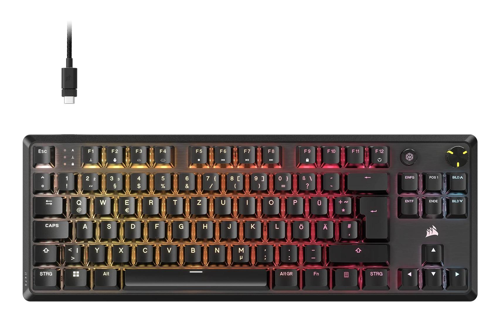 K70 CORE TKL RGB mechanische Gaming-Tastatur (DE)