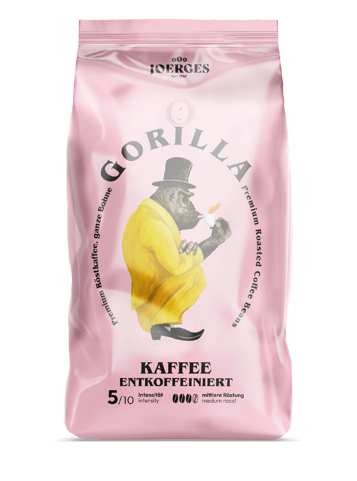 Gorilla Entkoffeiniert 1000g Kaffee