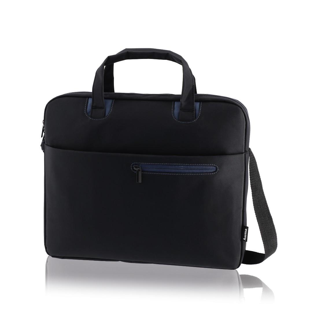 Notebook-Tasche "Sydney", bis 40 cm (15,6"), Schwarz/Blau (00101931)