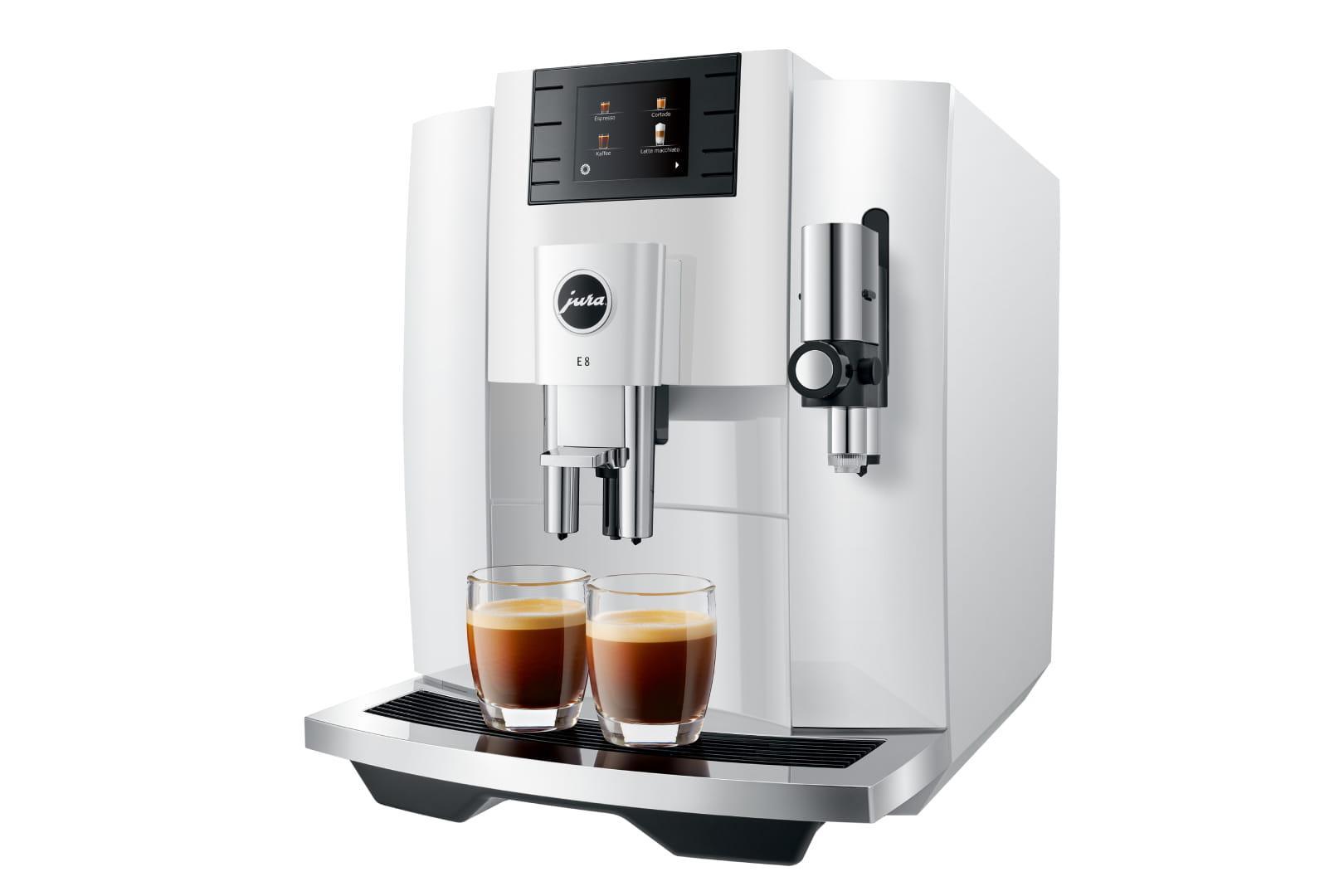 E8 Piano White (EC) Kaffeevollautomat