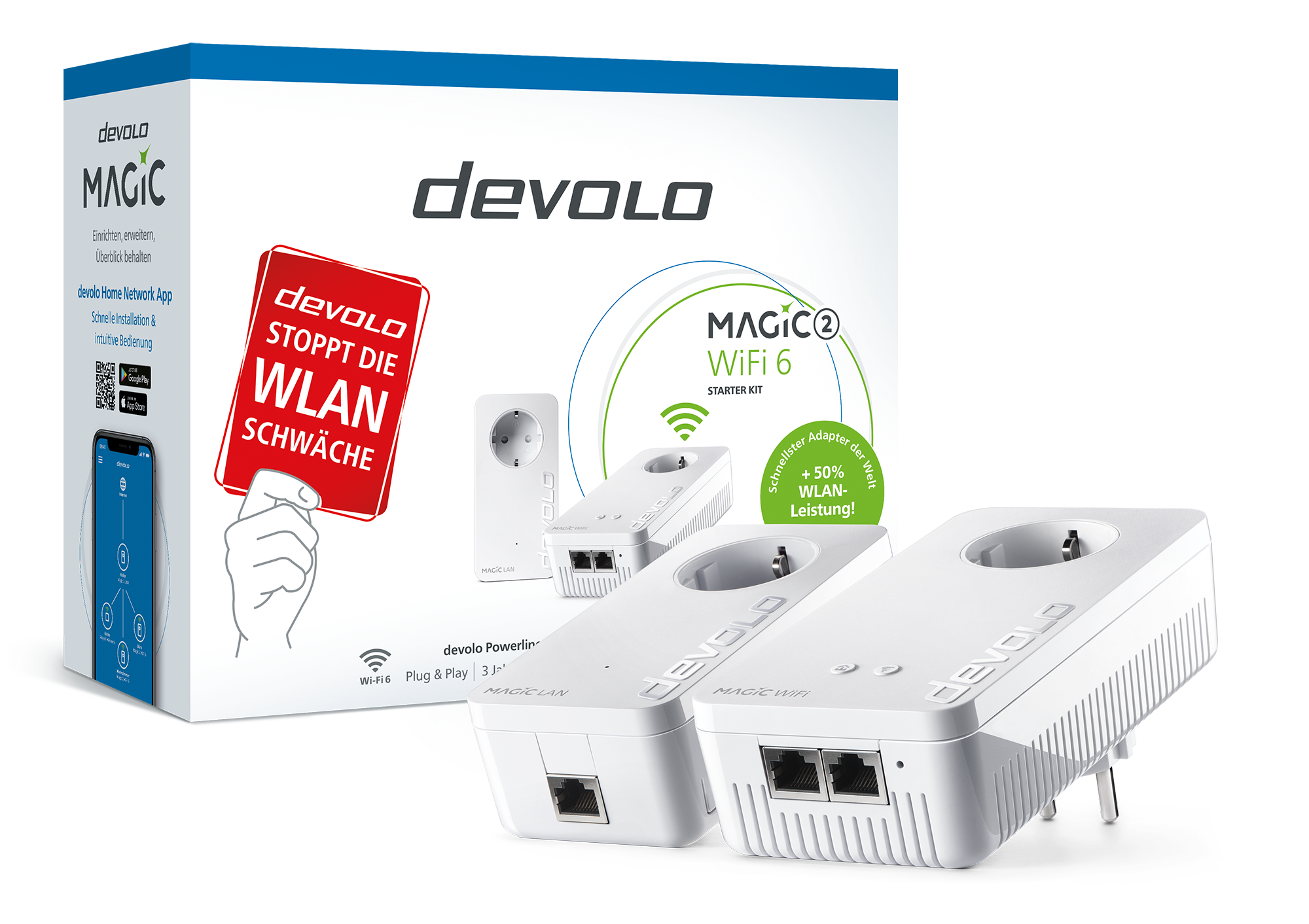 Magic 2 WiFi 6 Starter Kit Powerline
