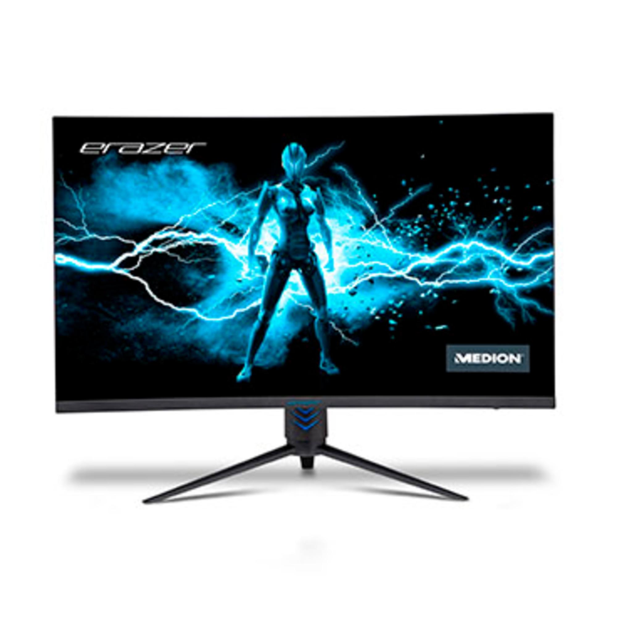 Spectator X20, MD22093, 32 Zoll, Curved, Full-HD, 165 Hz, 1 ms, Schwarz Monitor