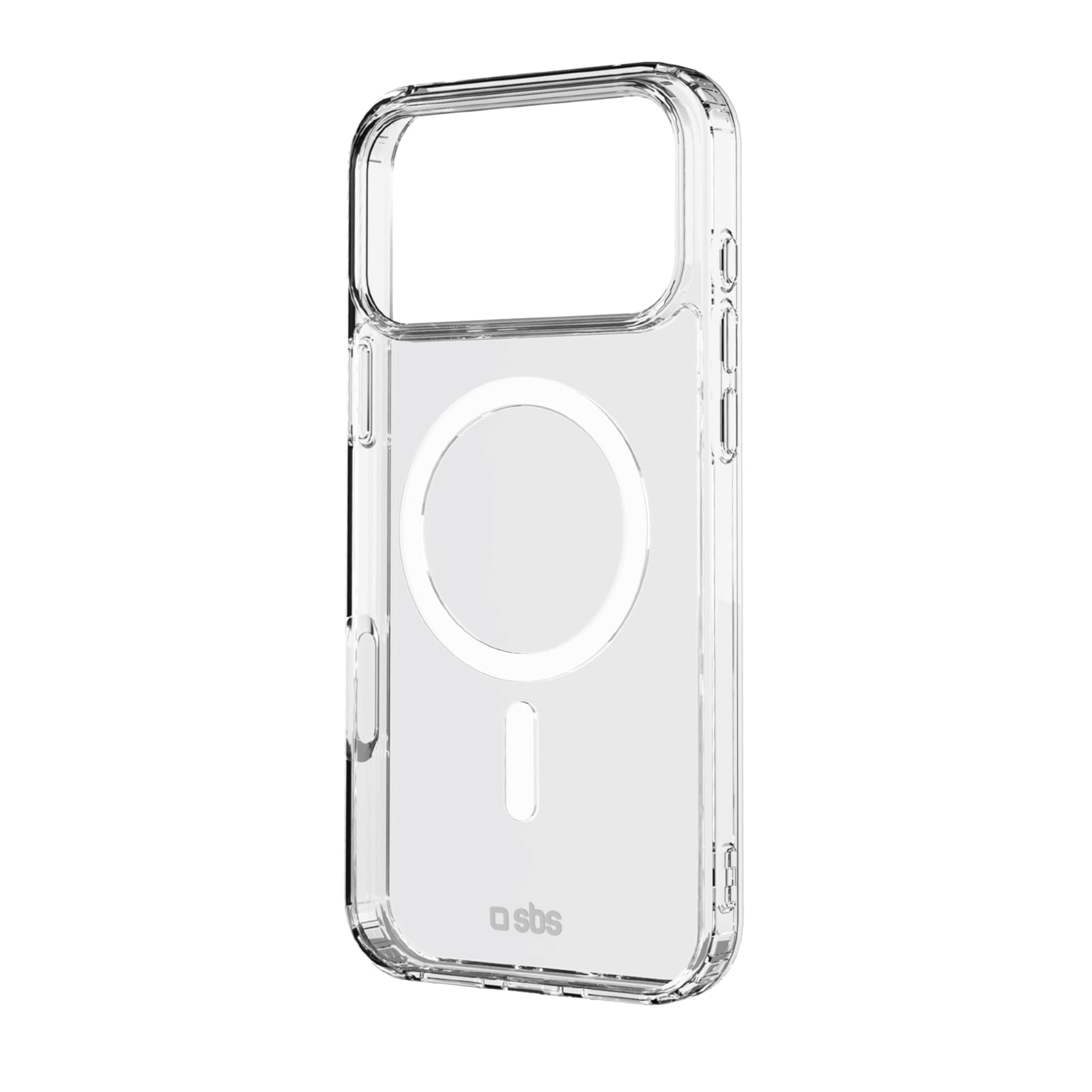 Transparente steife Hülle, kompatibel mit MagSafe-Ladefunktion für iPhone 17 Pro Max, Transparent