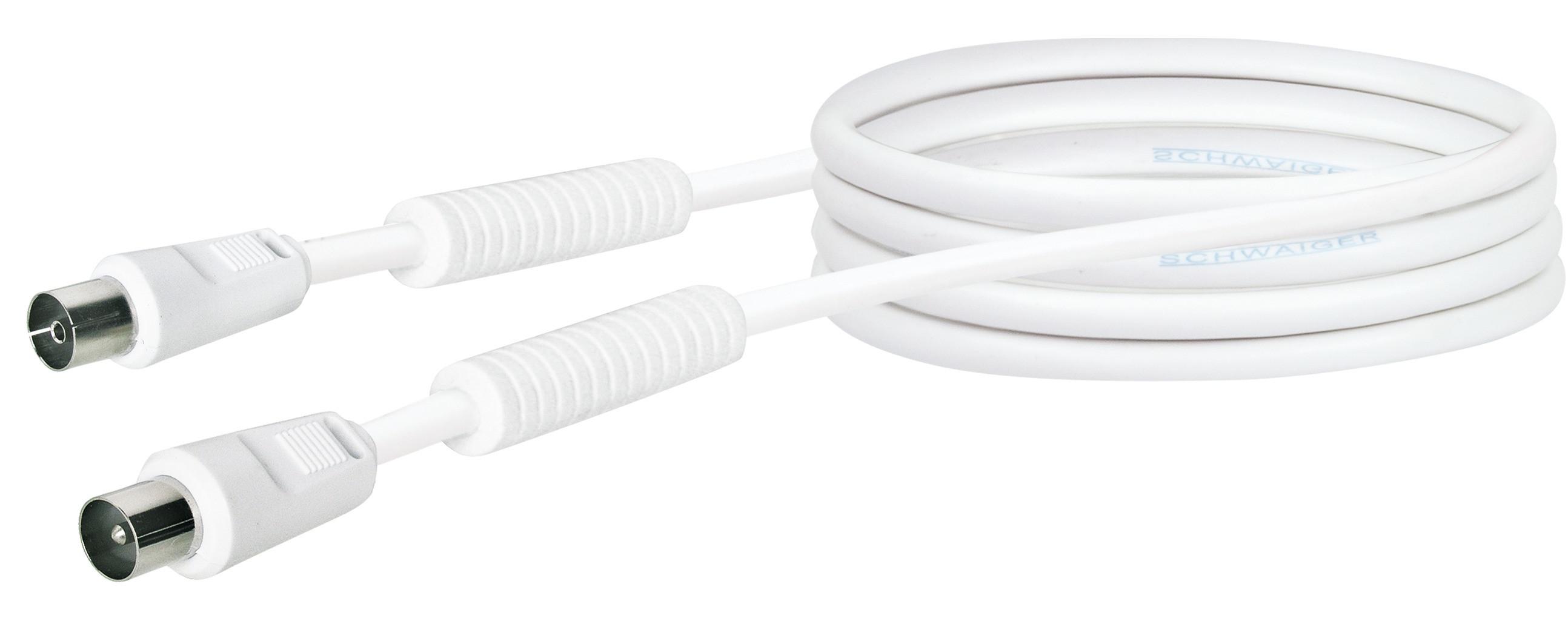 Antennen Anschlusskabel (90 dB) KVKF15 - IEC, 1,5m