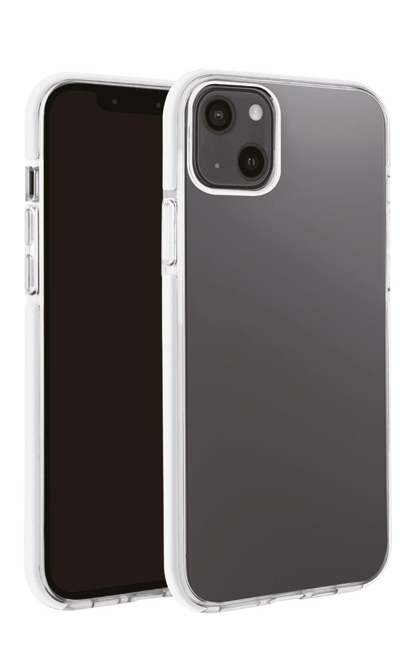 Rock Solid, Anti Shock Schutzhülle für iPhone 13 transparent/weiß (62854) Handyhülle