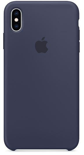 iPhone Xs Max Silikon Case – Mitternachtsblau Handyhülle