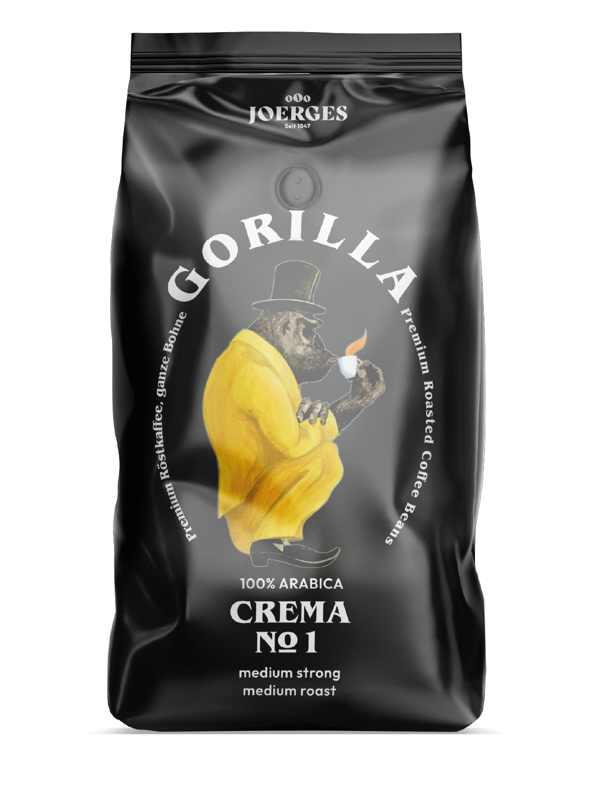 Gorilla Espresso Crema No 1 1000g Kaffee