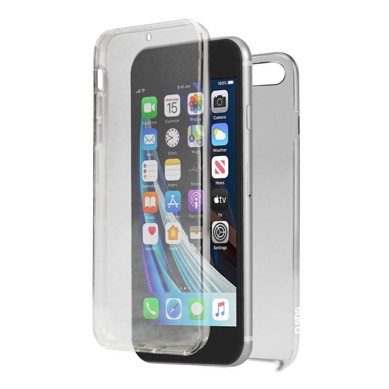 Cover Full Body 360 Grad für iPhone SE (2022), SE (2020), 8, 7 - Unbreakable Collection, Transparent