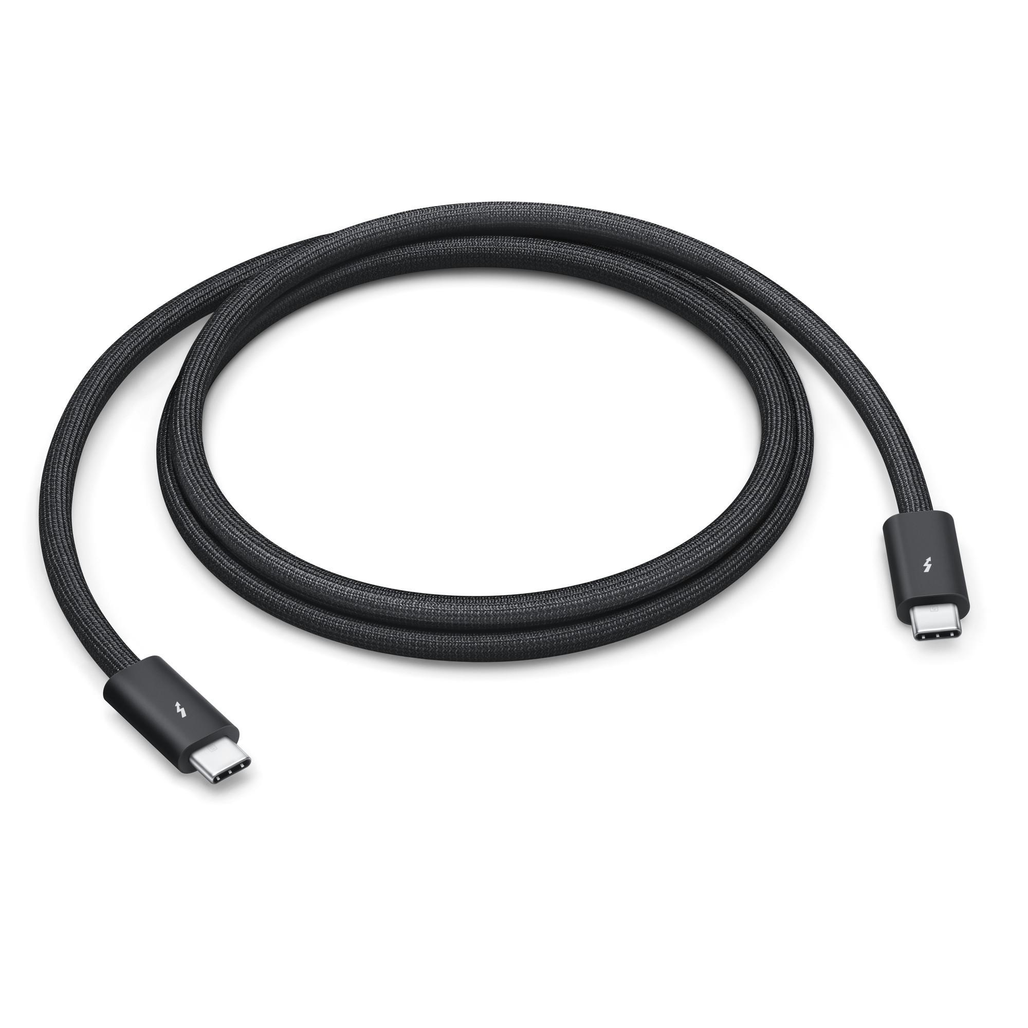 Thunderbolt 5 (USB-C) Pro Kabel (1 m), schwarz