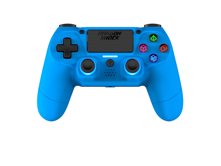Dragonshock Controller Mizar Wireless, Blau, PS4