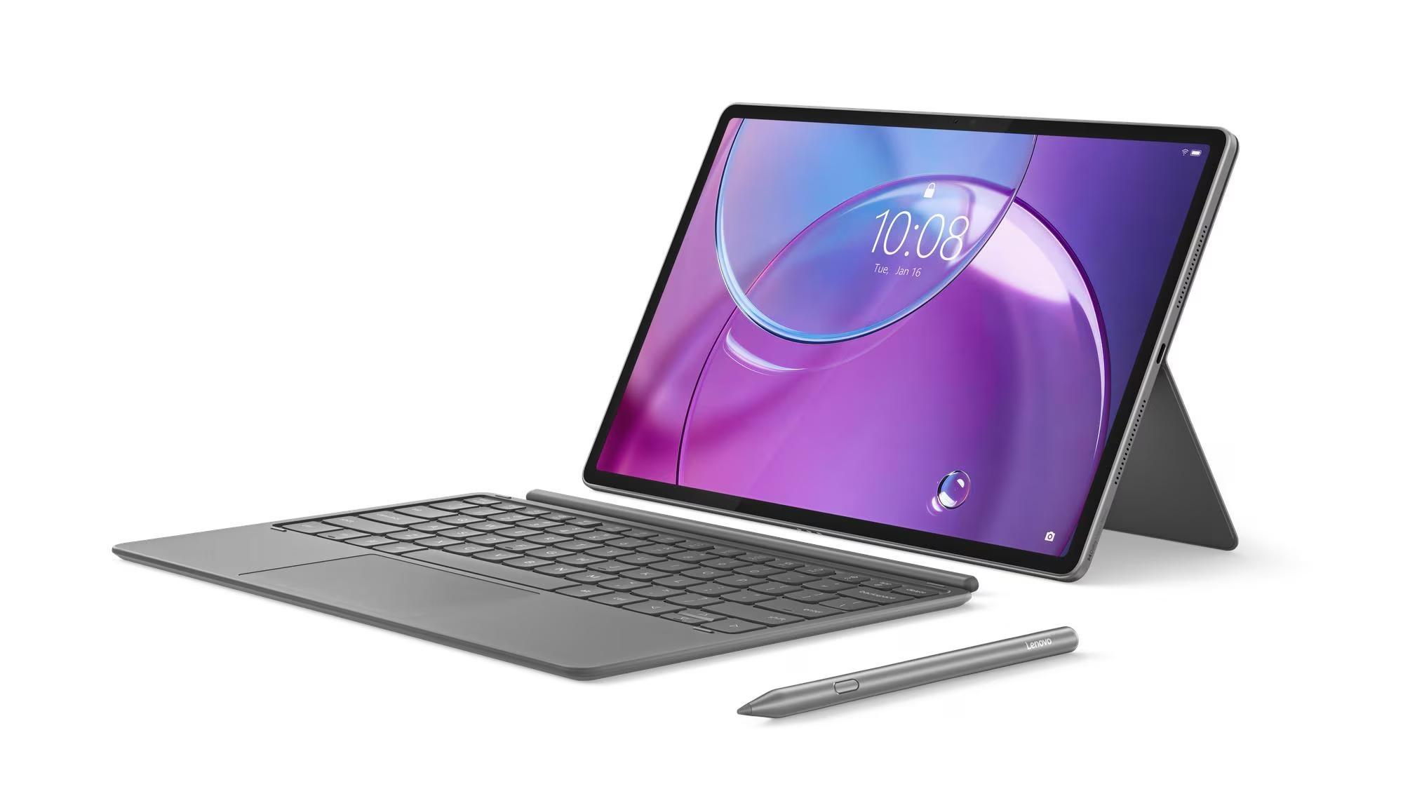 Idea Tab Pro Gen 2 + Stift + Tastatur, Luna Grey, 13 Zoll, 3.5K, Touch, Snapdragon 8s Gen 4 SM8735P