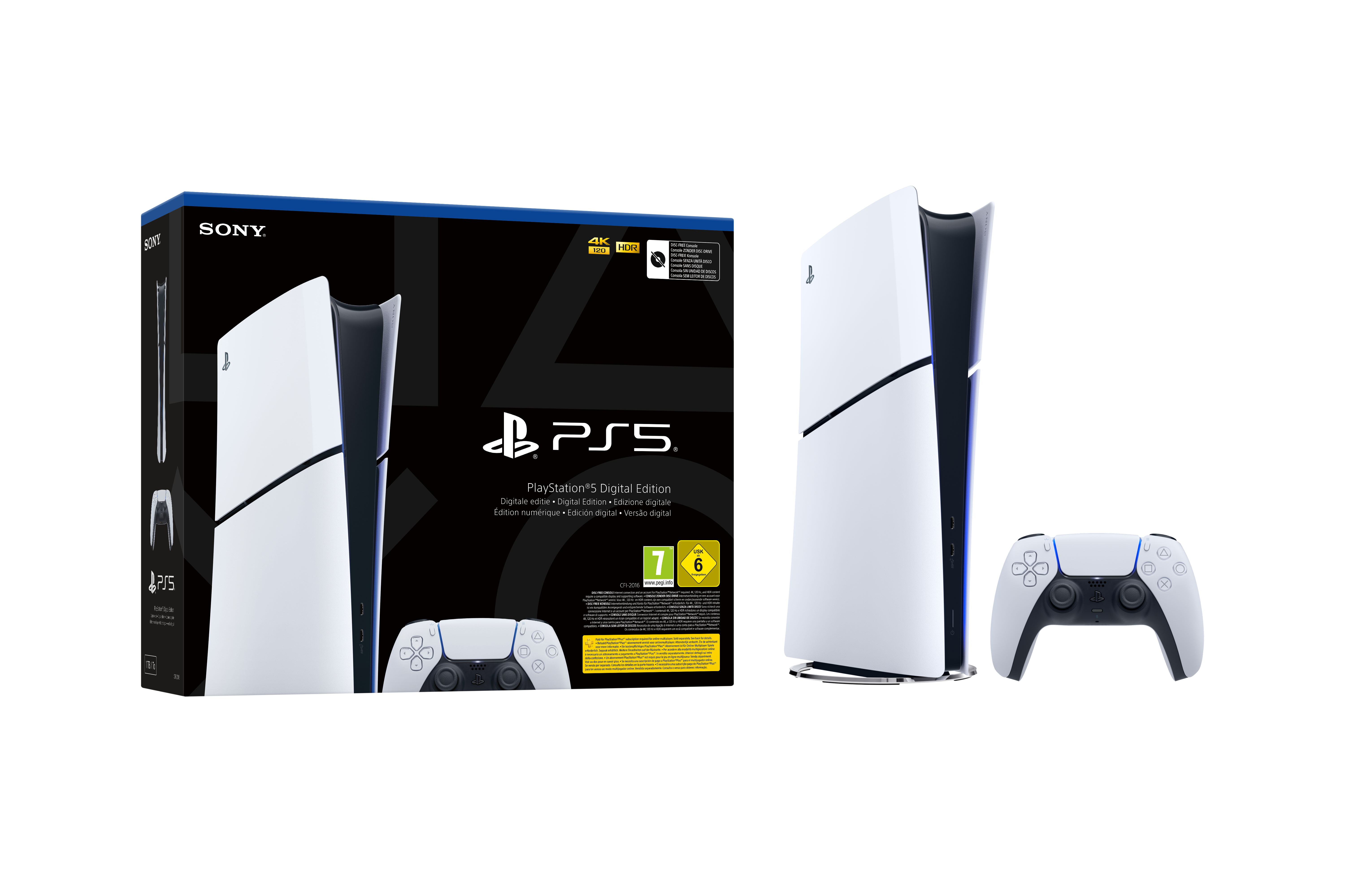 PlayStation 5 Digital Edition (Modellgruppe - Slim)