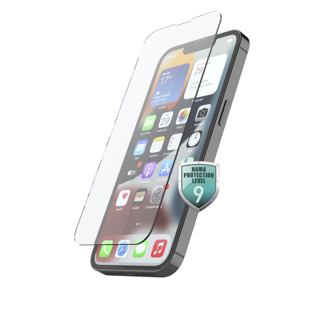 Echtglas-Displayschutz "Premium Crystal Glass" f. iPhone 13 Pro Max/14 Plus (00216349)