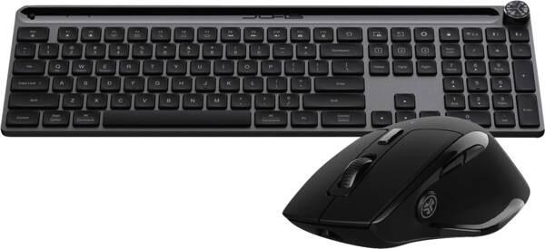 Jlab Work Bundle DE-Layout JBuds Mouse & Epic Keybord Verbindung über Bluetooth oder USB Dongle, Ergonomisches Design