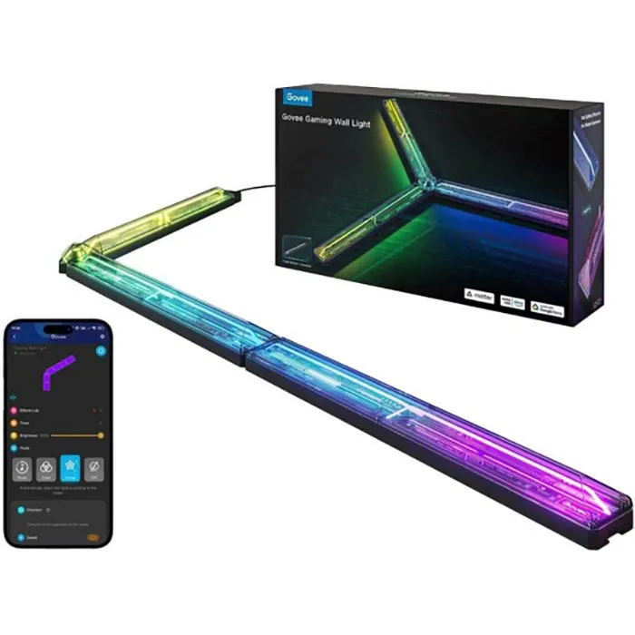 LED-Streifen Evangelion RGBIC Gaming Wall Light (4+1)