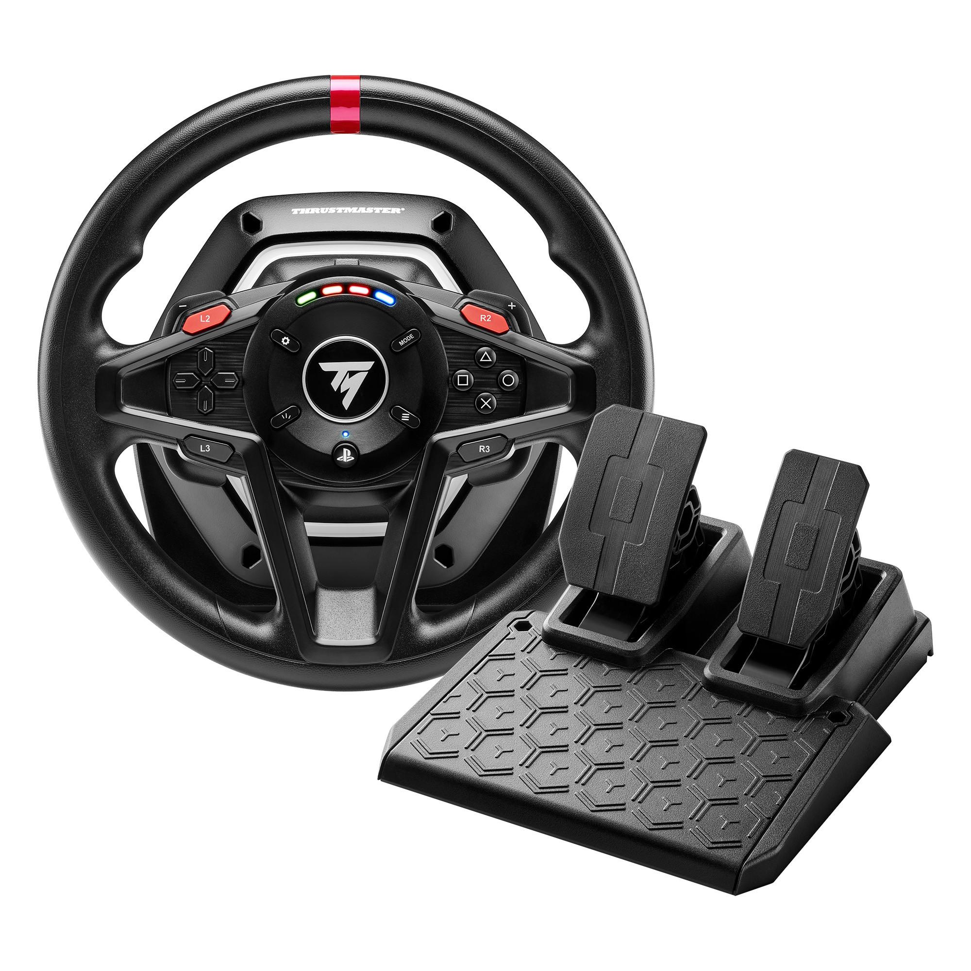T128, Force-Feedback-Rennlenkrad mit Magnetischen Pedalen, PlayStation 5, PlayStation 4