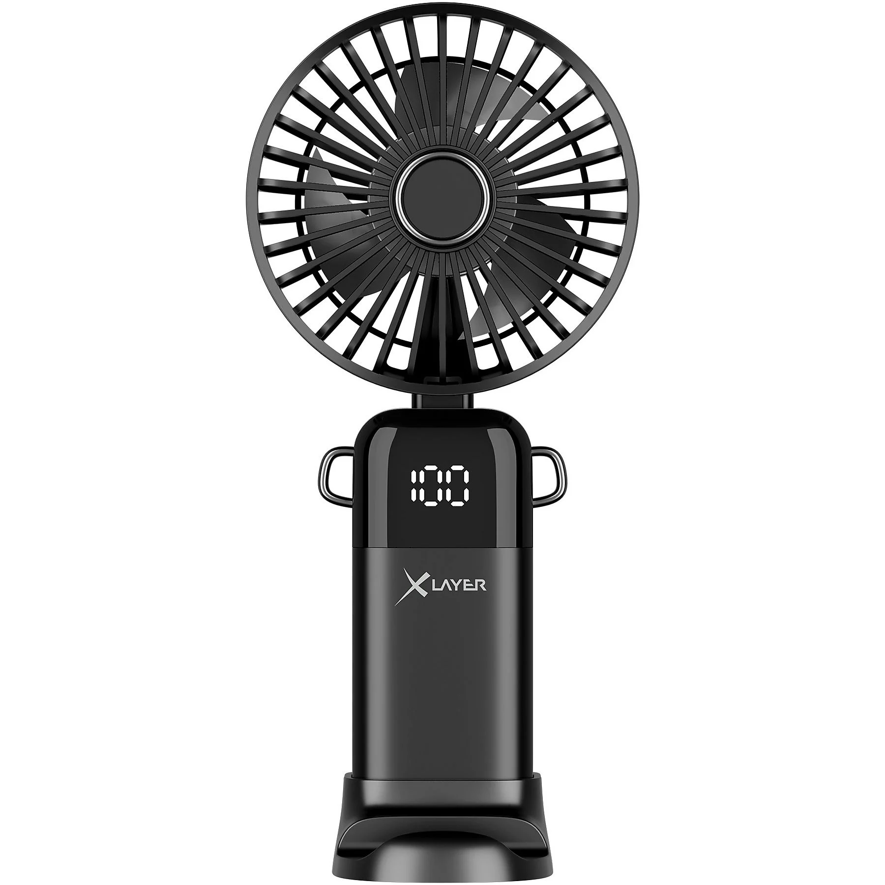 Handventilator, Schwarz