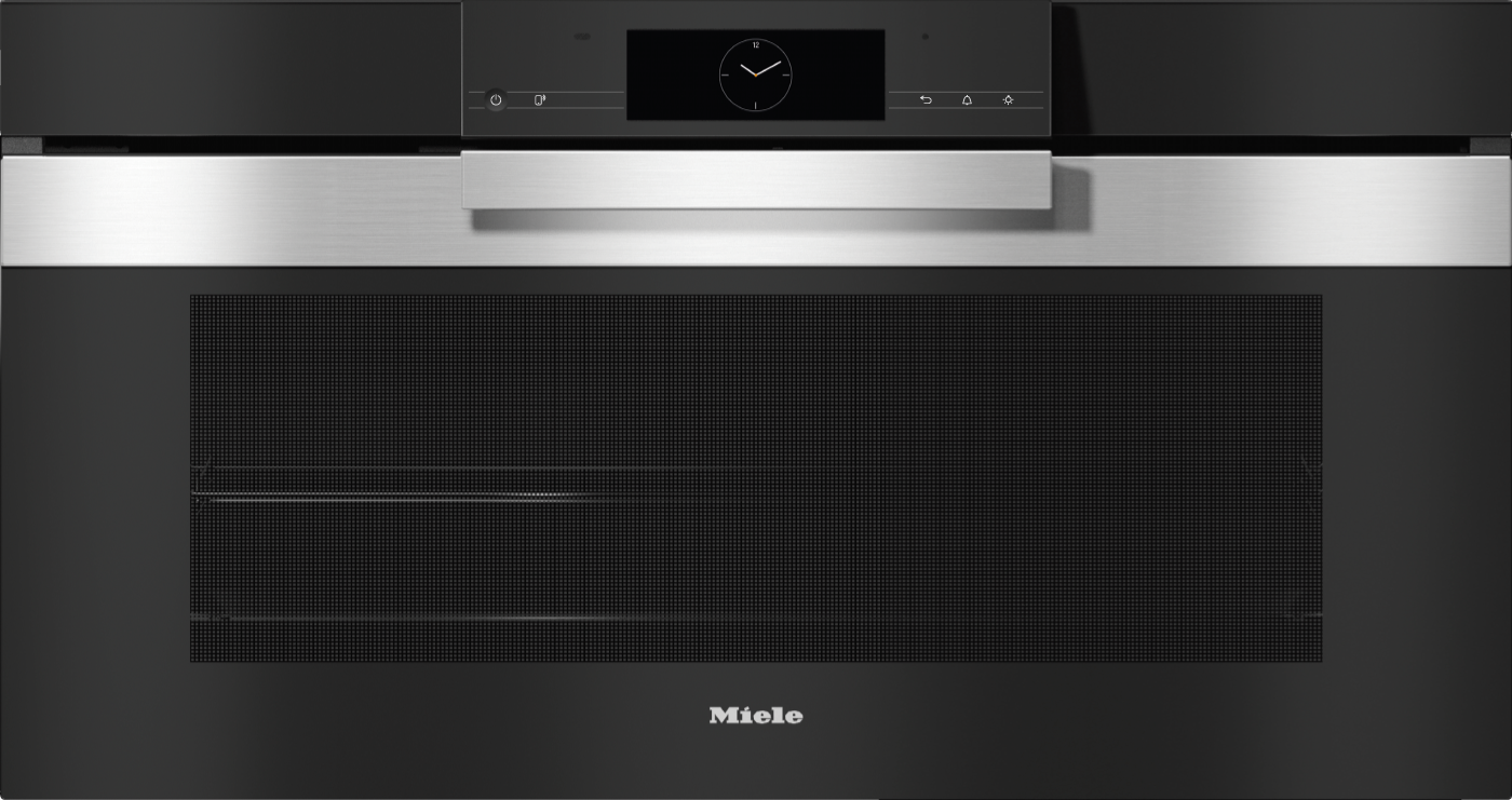 H 7890 BP Edelstahl/CleanSteel Einbaubackofen