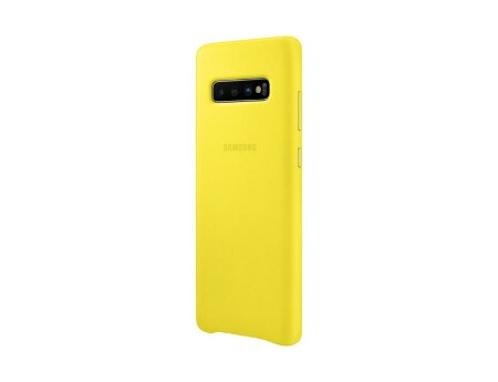Galaxy S10+ - Leather Cover EF-VG975, Yellow