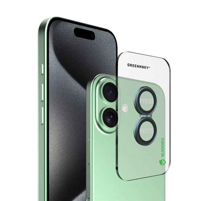 BUDDIES für IPhone 17 (Green) Schutzglas