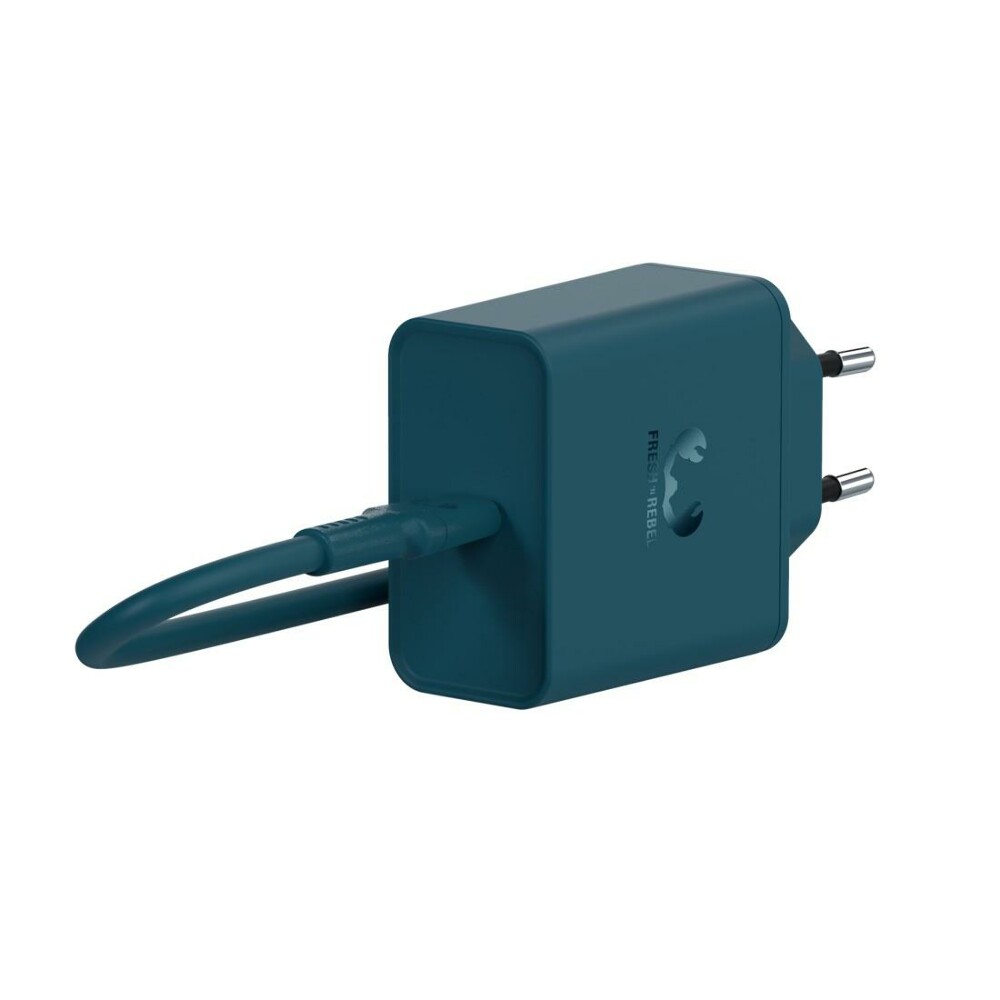 BASE DUO - 10W Kabellose Doppel-Ladestation+ Power adapter 30W, Petrol Blue (00192394)