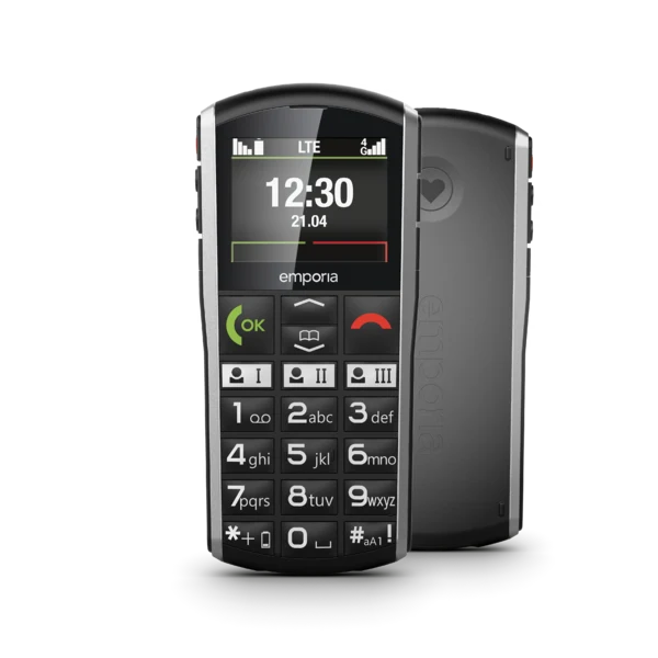 SIMPLICITY LTE, Schwarz - Modell 2026 Handy
