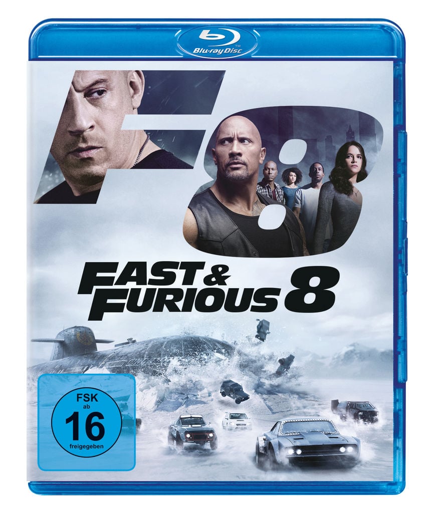 Blu-ray Fast & Furious 8