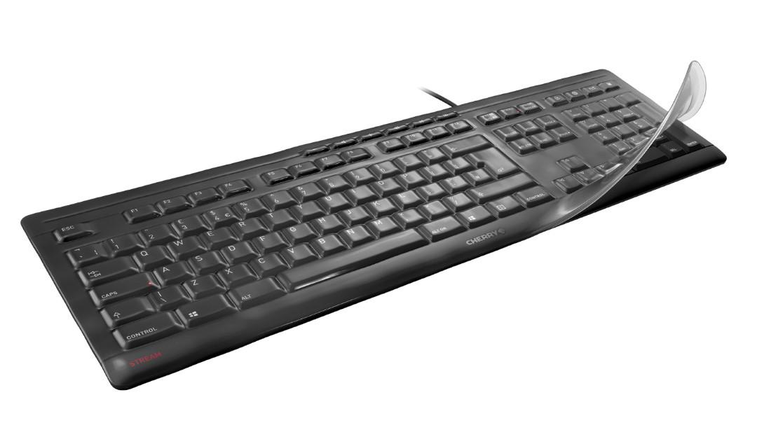 WetEx Flexible Tastatur-Schutzfolie für KC 1000 SC, Transparent