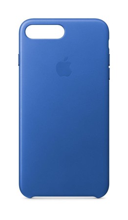 iPhone 8 Plus / 7 Plus Leder Case – electric blau