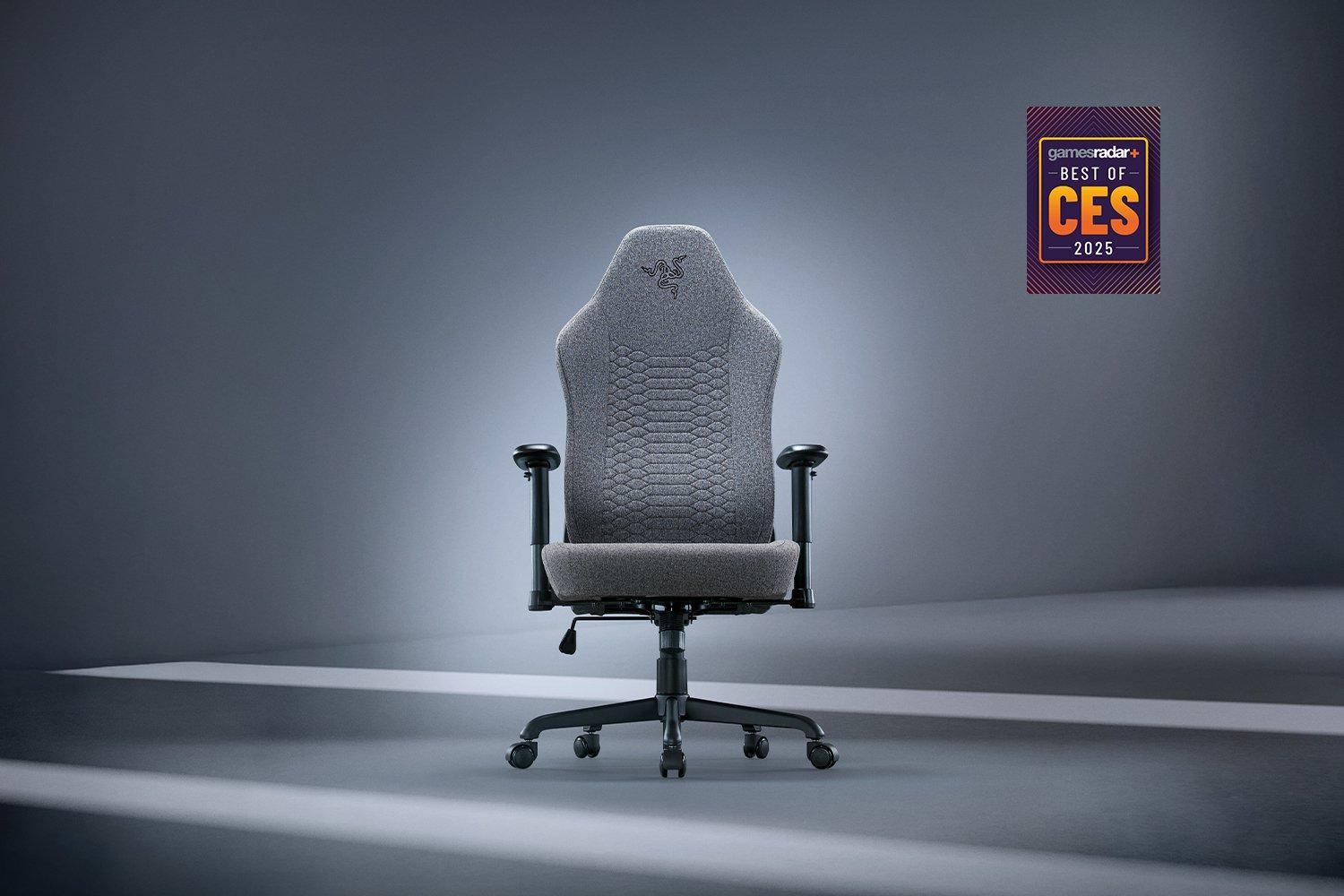 Iskur V2 X Gaming-Stuhl, Light Grey Fabric
