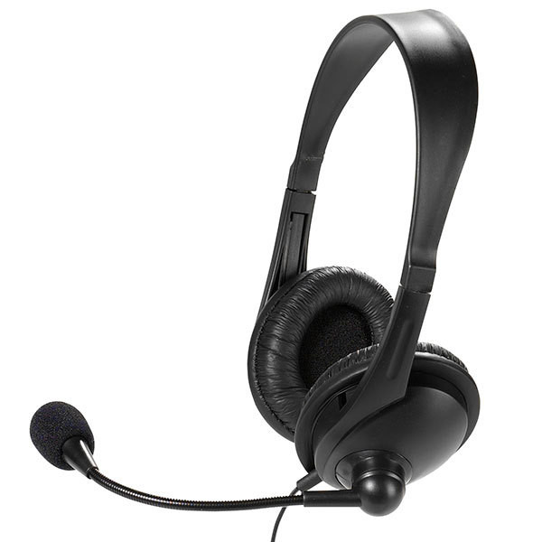 Stereo Headset On Ear mit Lautstärkeregler (36671)